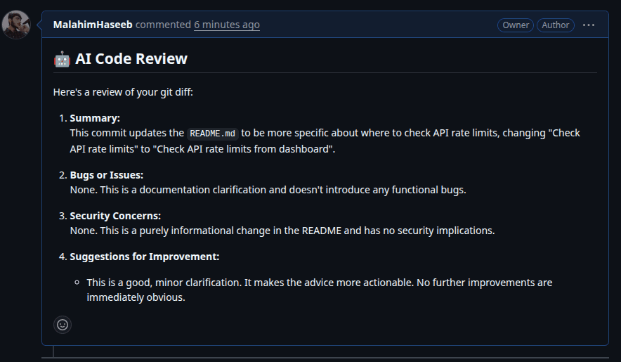 AI Code Reviewer